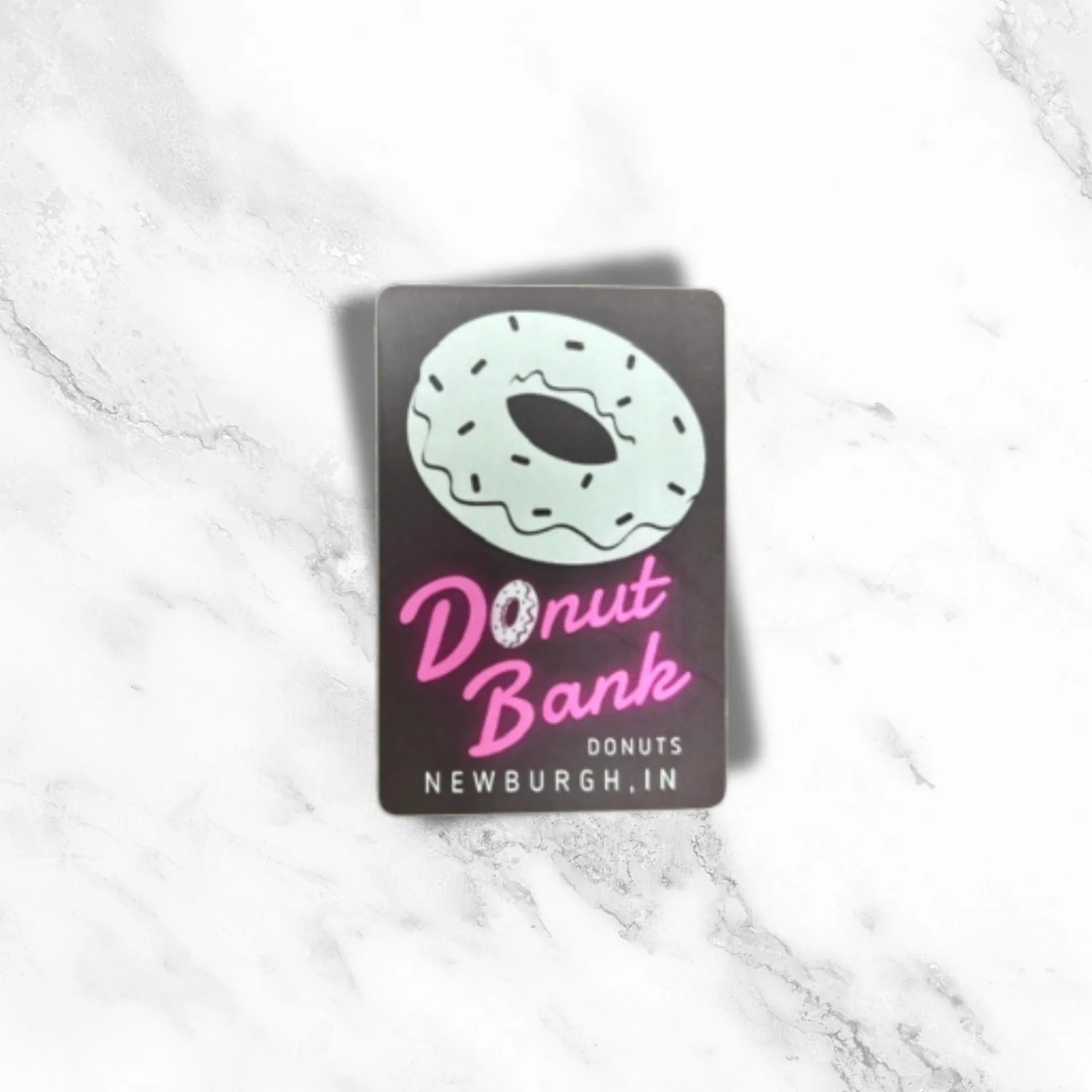 Retro Donut Bank Sticker - Image 3
